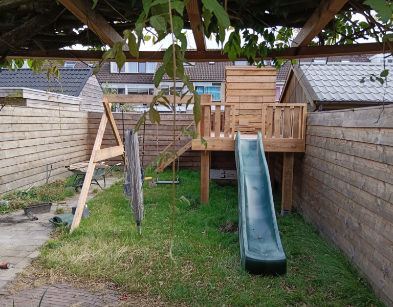 veranda speelhuisje